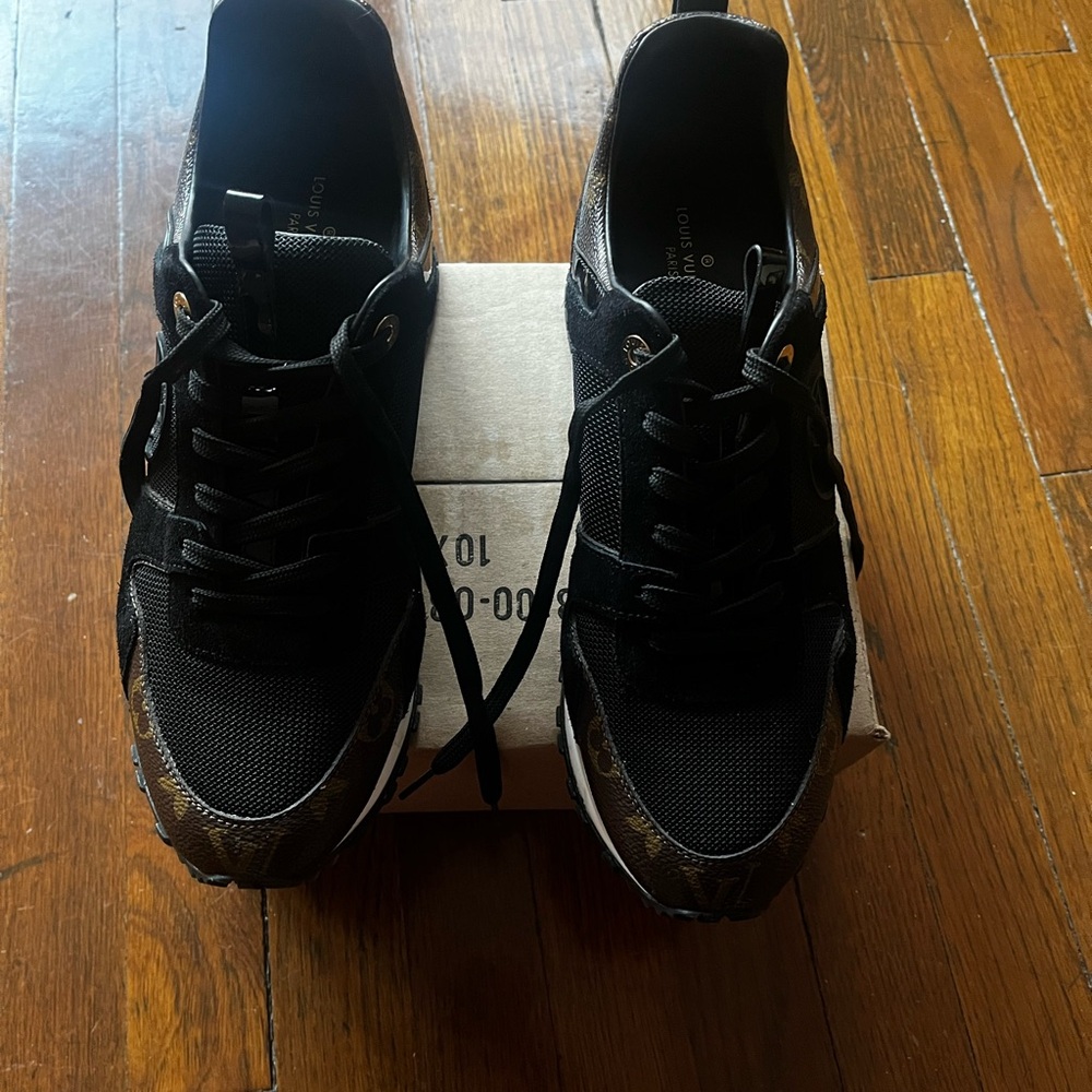 Men's Black and Brown Sneakers